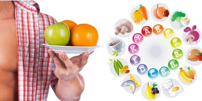 Vitamine zur Steigerung der Potenz