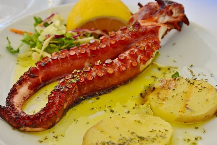 Tintenfisch zur Potenzsteigerung